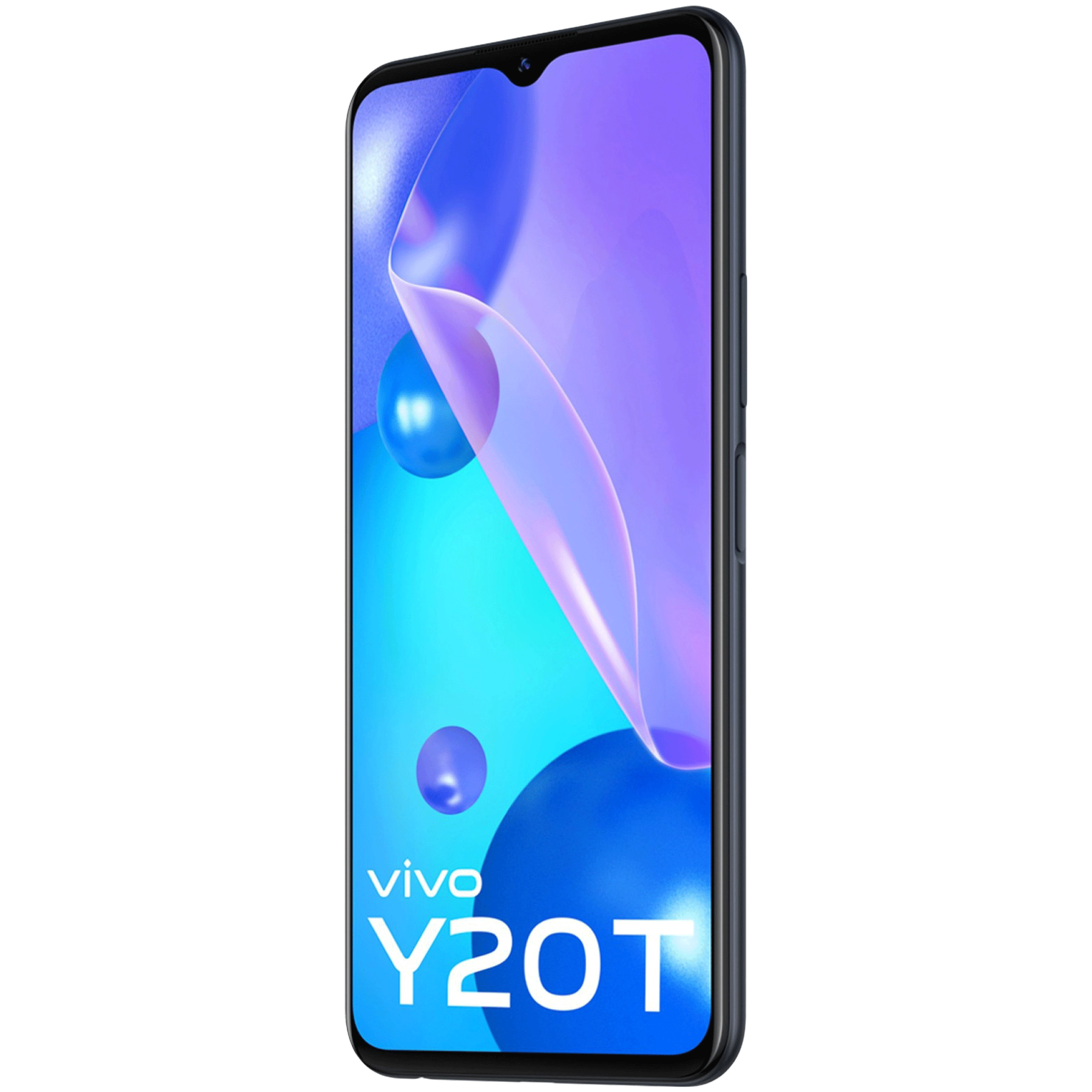 Buy Vivo Y T Gb Ram Gb Obsidian Black Online Croma